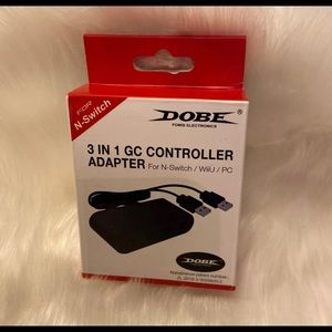 3 in 1 GC Controller Adapter for N switch/WiiU/PC